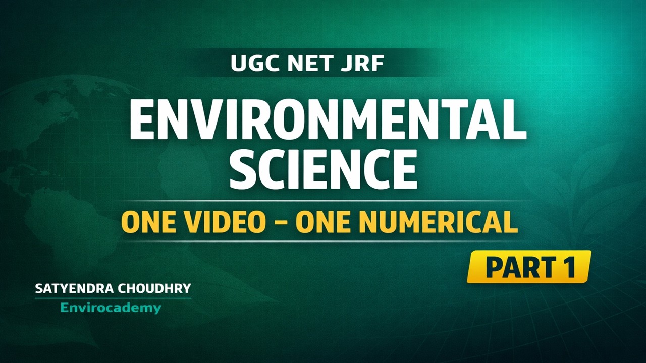🔥 UGC NET 2026 | Temperature Inversion MOST EXPECTED Numerical | Part 1| Envirocademy 