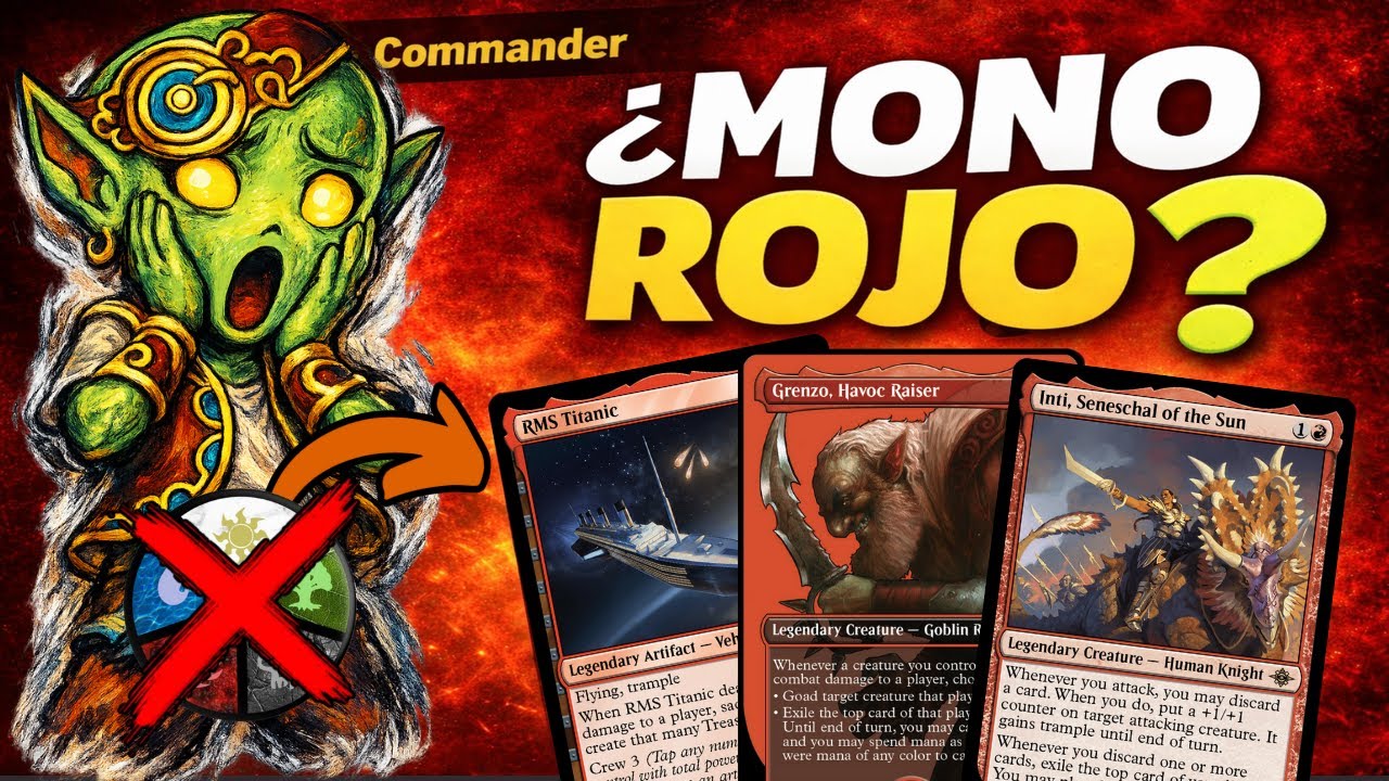 EXPRIMIENDO COMMANDER #1 — ¿Hasta Dónde Llega el MONO ROJO?