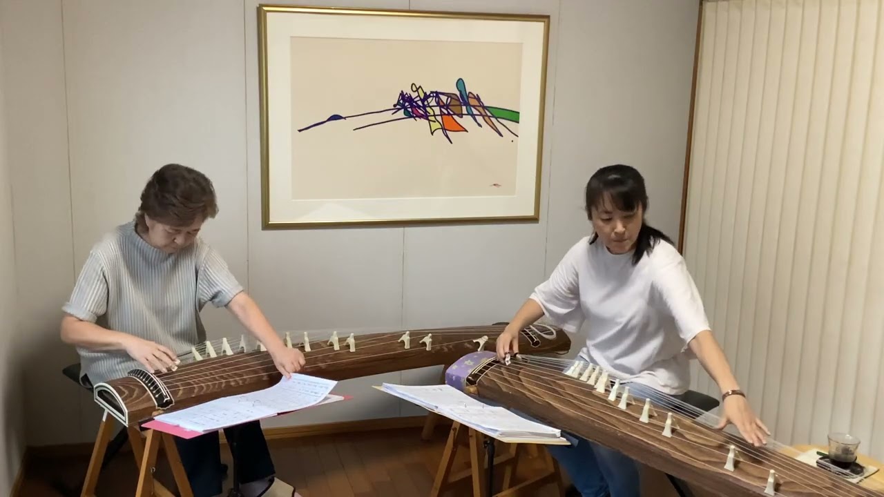 箏二重奏「あじさい」Japanese KOTO duo「Azisai」Koto-studio仁