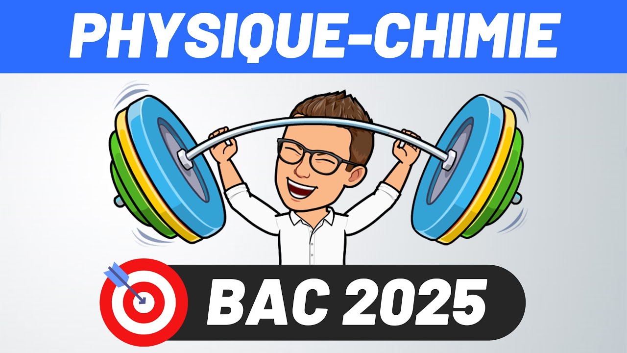 🎯 BAC PHYSIQUE - CHIMIE 2025 🎯 6 SUJETS CORRIGÉS ⭐ 1h pour réviser ! 💪