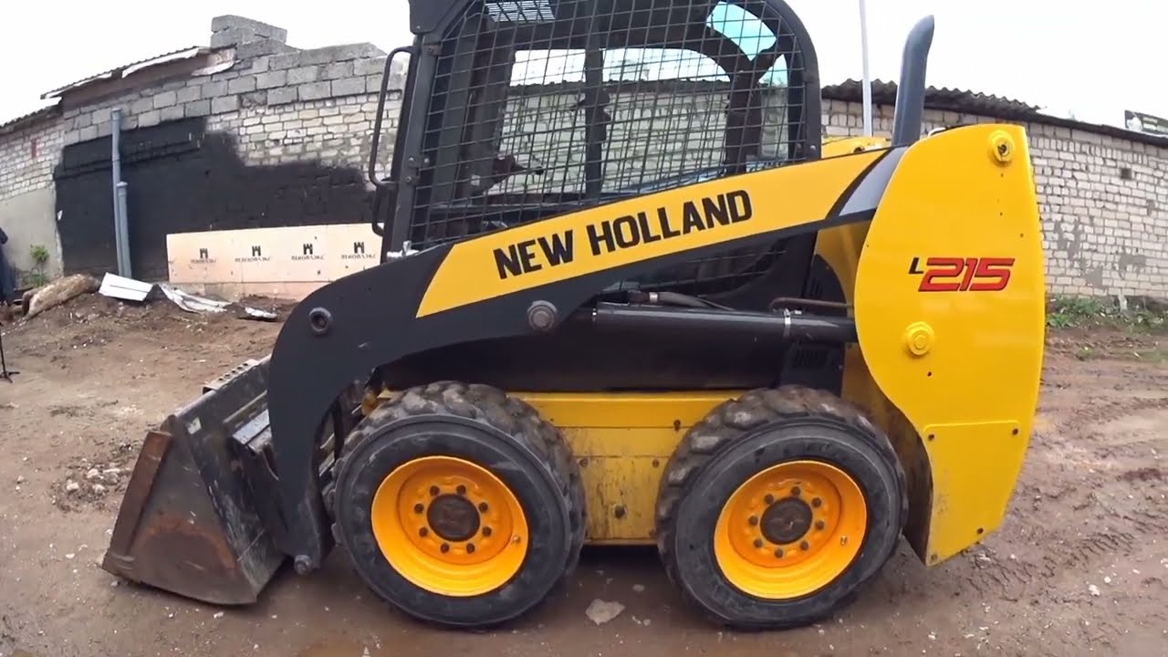 NewHolland L215 обзор диагностика [ 1часть]