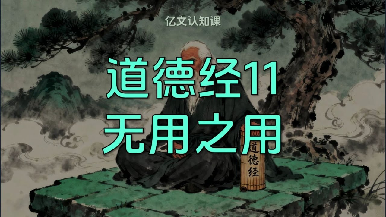 【億文】《道德經》11：真正的高手，都懂得在生命中「留白」！#老子 #道德經