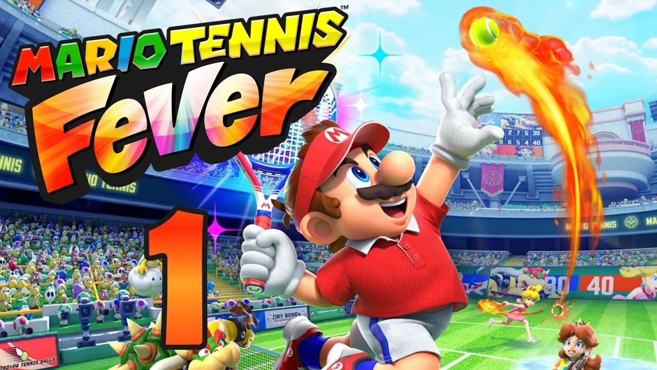 Mario und Co werden zu Babys! | Mario Tennis Fever #1