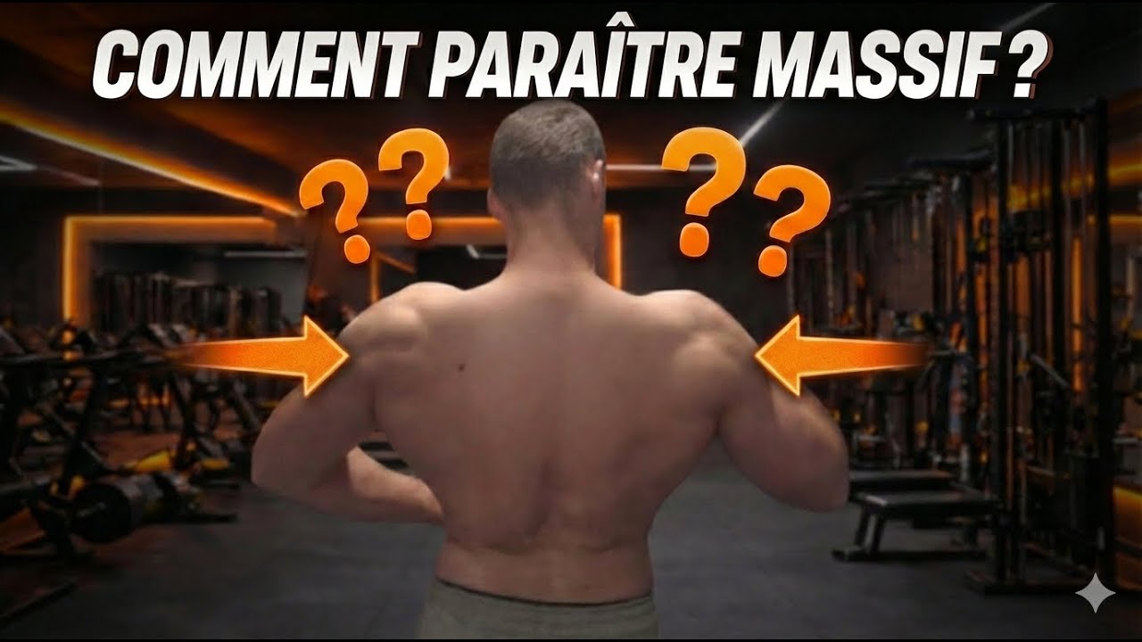 J'ai DOUBLÉ LA LARGEUR DE MA CARRURE avec ces 3 exos