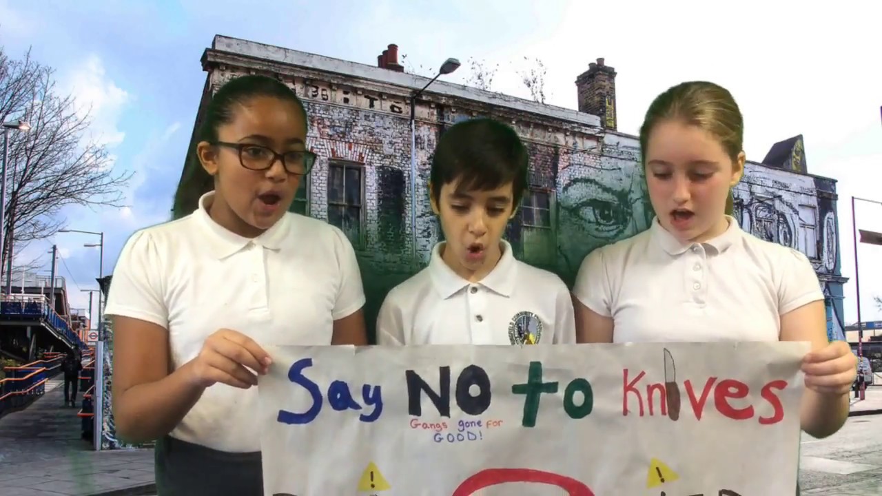 ‘Say NO to knives’ - Springfield Community Primary School, Hackney