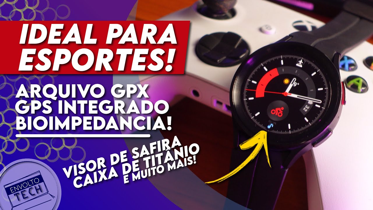Um relógio REALMENTE INTELIGENTE! Samsung Galaxy Watch 5 PRO