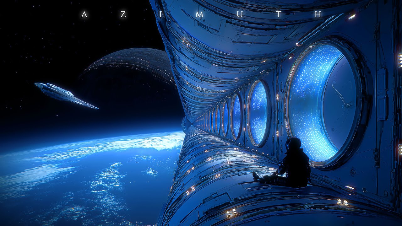 Azimuth ⧫ Deep Space Calming Music ⧫ Weightless Ambient Soundscapes for Focus & Sleep