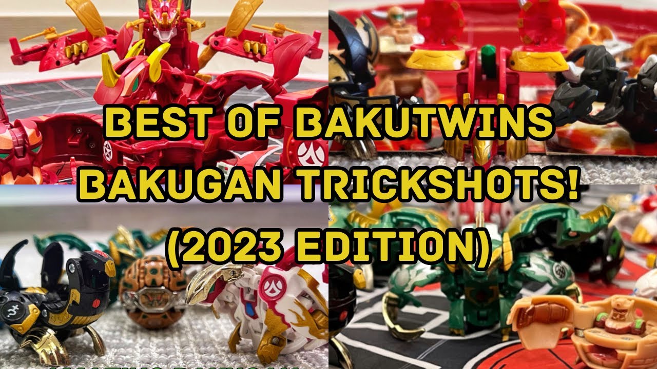 BEST OF BAKUTWINS BAKUGAN TRICKSHOTS! (2023 EDITION)