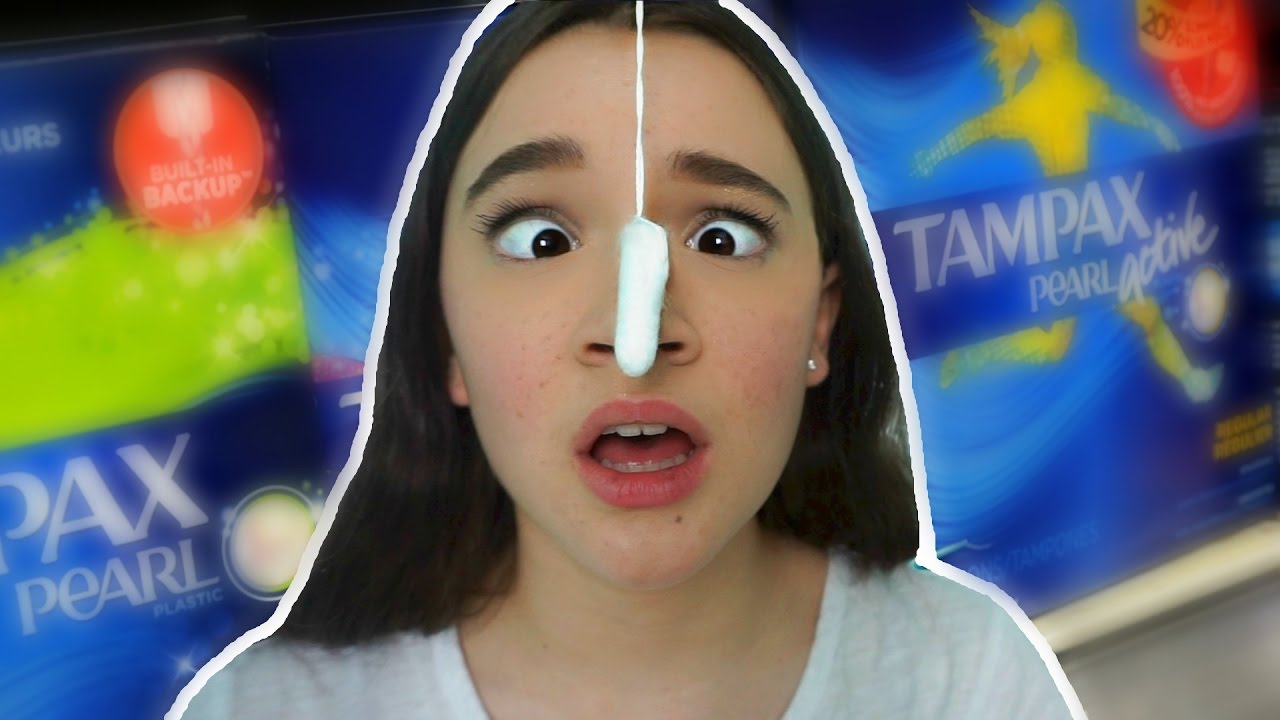 Trying TAMPON For The FIRST Time&hellip; Period Talk With FionaFrills