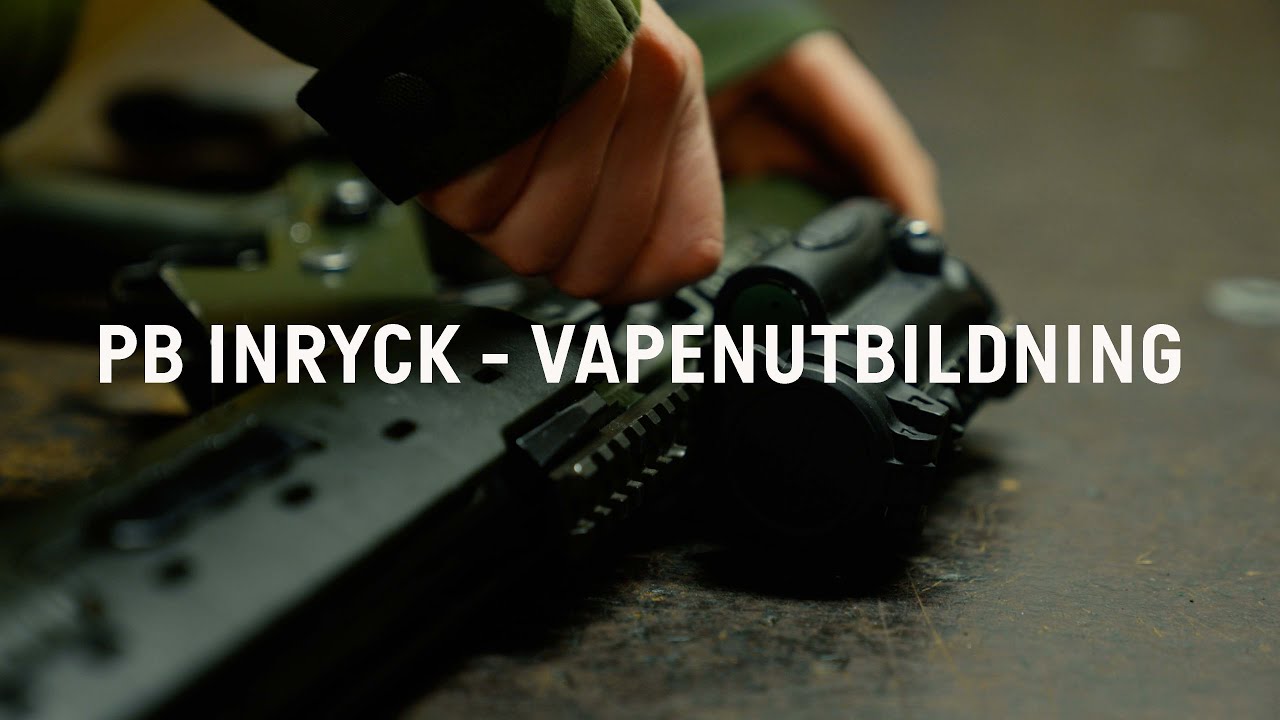 PB inryck - vapenutbildning