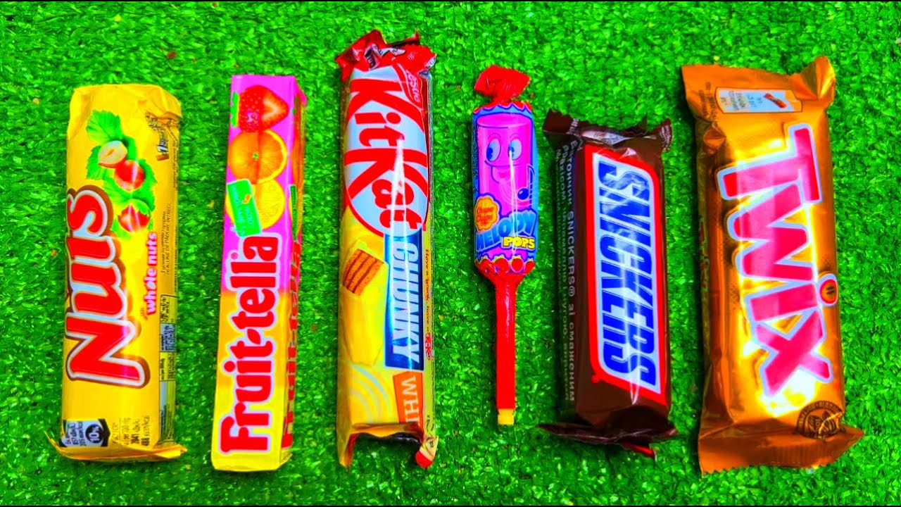 Satisfying Video Unboxing GIANT Chocolate Candy with Yummy Sweets opening candys ASMR