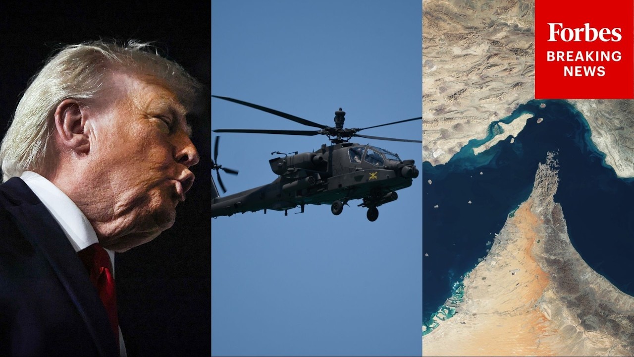 U.S. Army Helicopter Crashes Near Strait Of Hormuz&mdash;Trump Says &lsquo;Pilots Are Fine&rsquo;