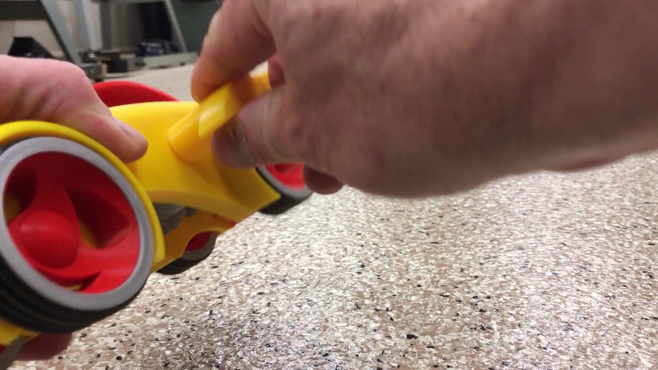 3D Printed Dual Mode Windup Car