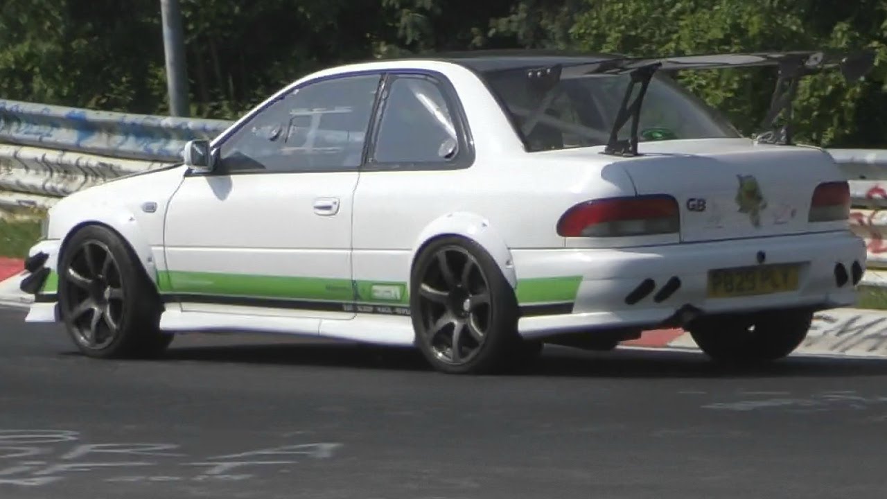 Subaru Impreza Nürburgring Compilation 2017!