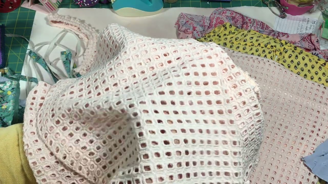 Vintage “Style” Thrifted Fabrics from Clothing to use in Craft Projects