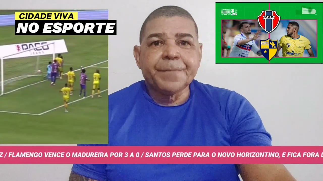 MUITA RECLAMAÇÃO NO JOGO MAC 0 X 0 IAPE. DECISÃO DO MARANHENSE. 