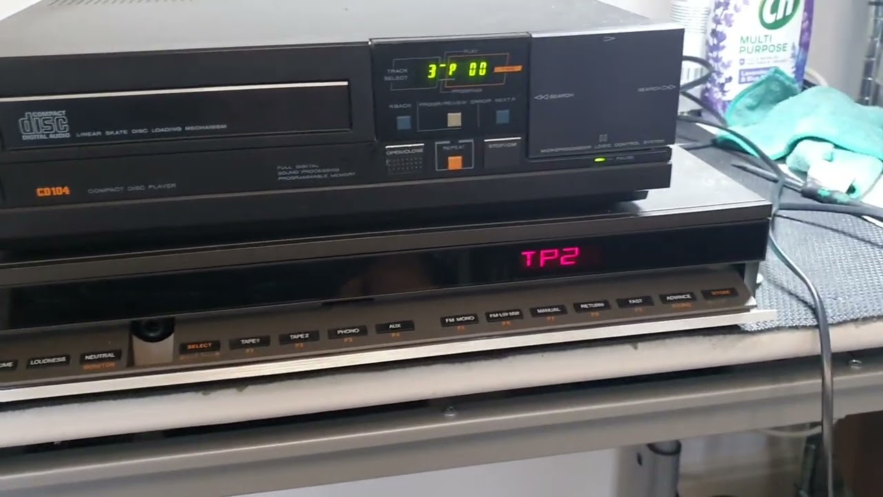 B&O Beomaster 5000 with Philips CD-104 Test
