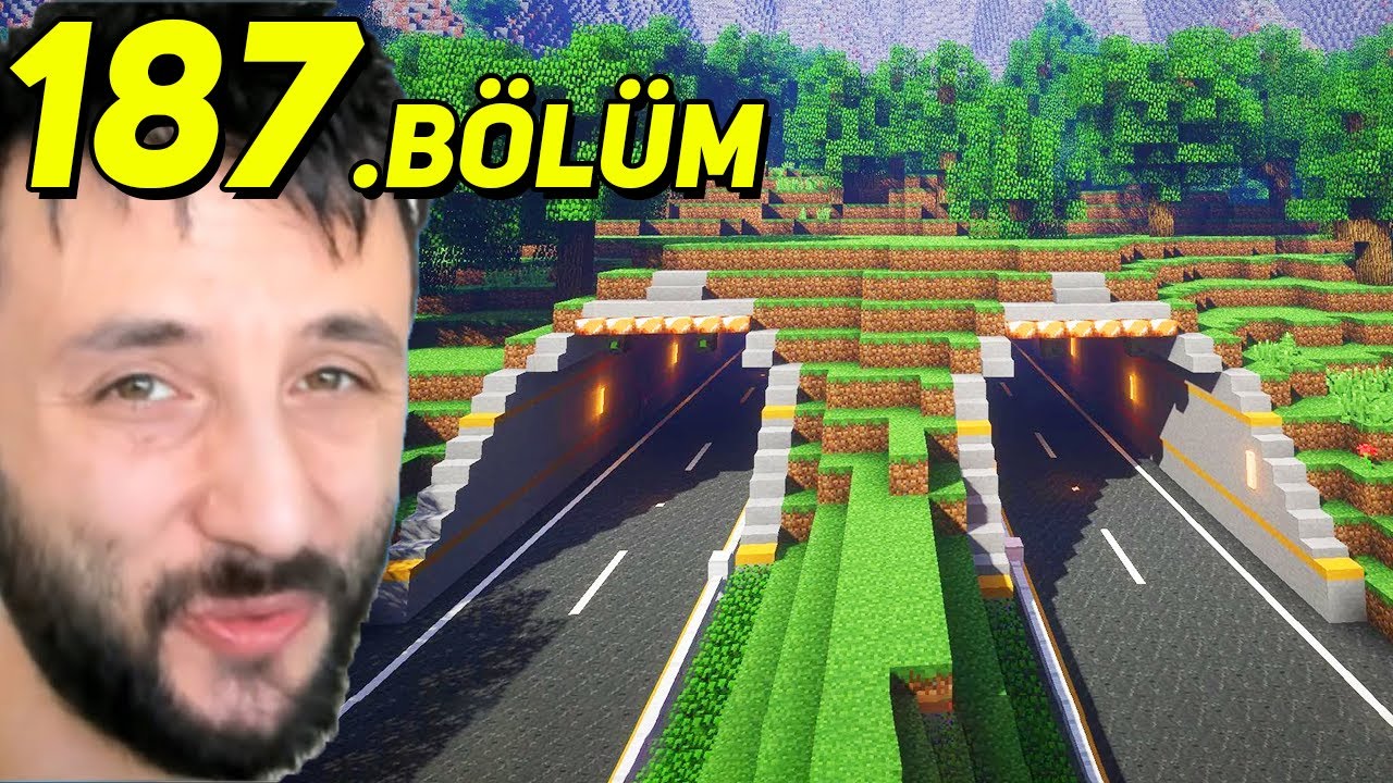 14.476 metre ZİGANA TÜNELİ 😎 MİNECRAFT (2023) 187.Bölüm