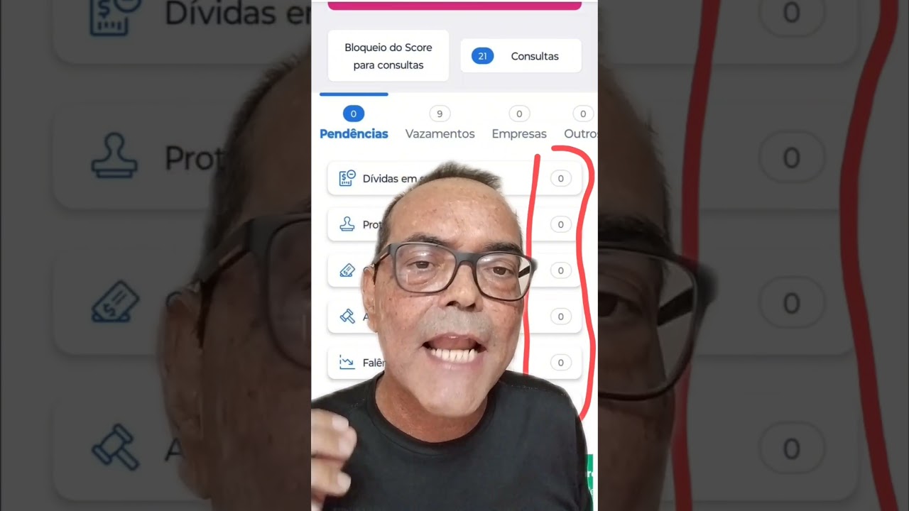 NOME LIMPO E SEM CR&Eacute;DITO #dividas #credito #score