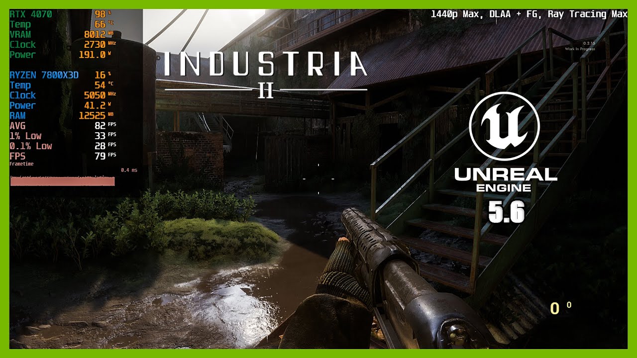 INDUSTRIA 2 - Unreal Engine 5.6 FULL Demo Walkthrough | PC Performance & Next-Gen Visuals!