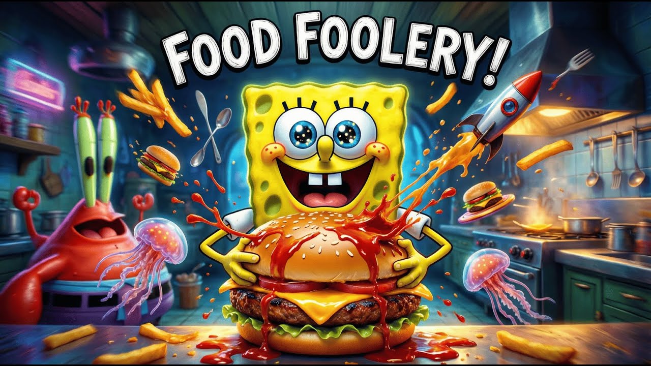 Minutes of SpongeBob Food Foolery! 🍔😂