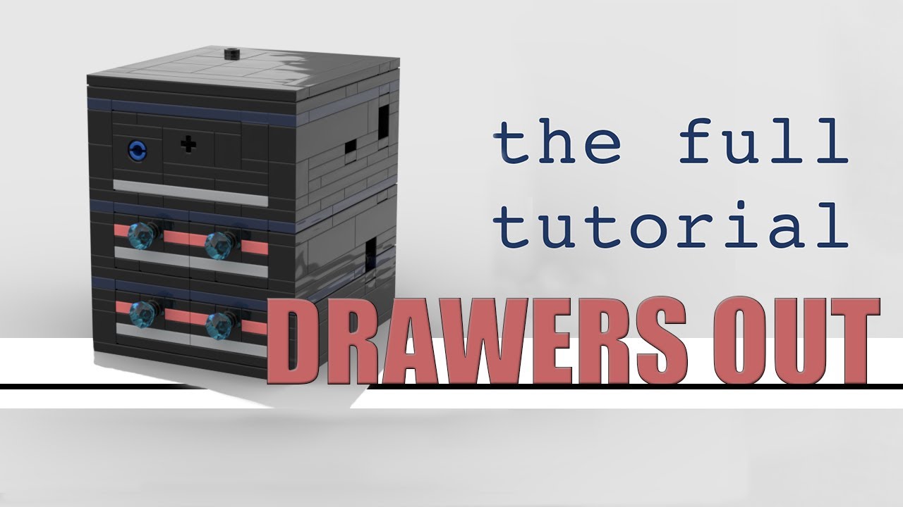Full Tutorial: DRAWERS OUT - Hard Lego Puzzle