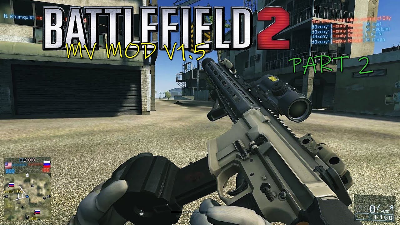 ➤Battlefield 2 Mod :  MV MOD V1.5  - Gameplay PC #2