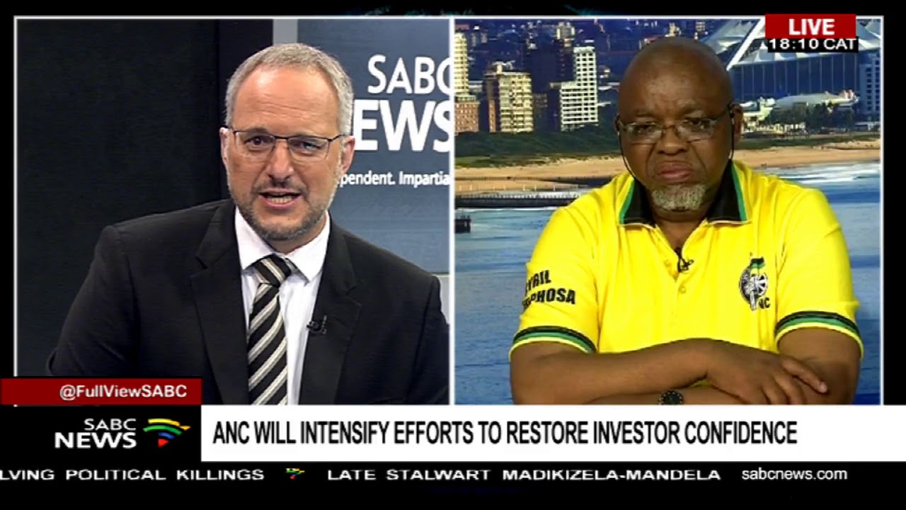 Gwede Mantashe on the ANC Manifesto launch
