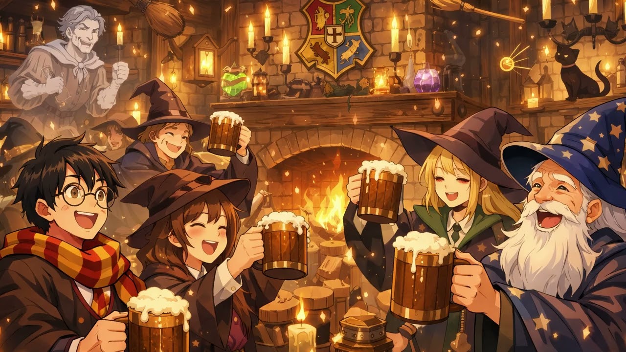 The Wizard’s Ale 🍺 | Medieval Fantasy Tavern Song | Witches & Wizards Drinking Song