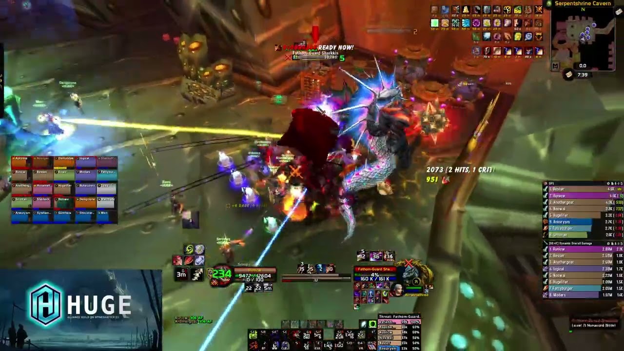 #1 World DPS All Classes - Fathom-Lord Karathress - TBC Anniversary Fury Warrior