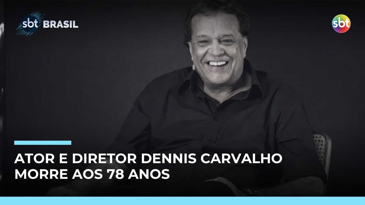 Dennis Carvalho, ator e diretor de novelas, morre no Rio aos 78 anos | #SBTBrasil