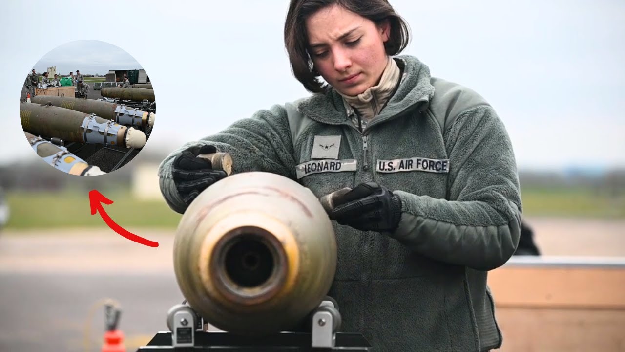 How a Conventional Bomb is Converted into Laser-Guided Precision Munition