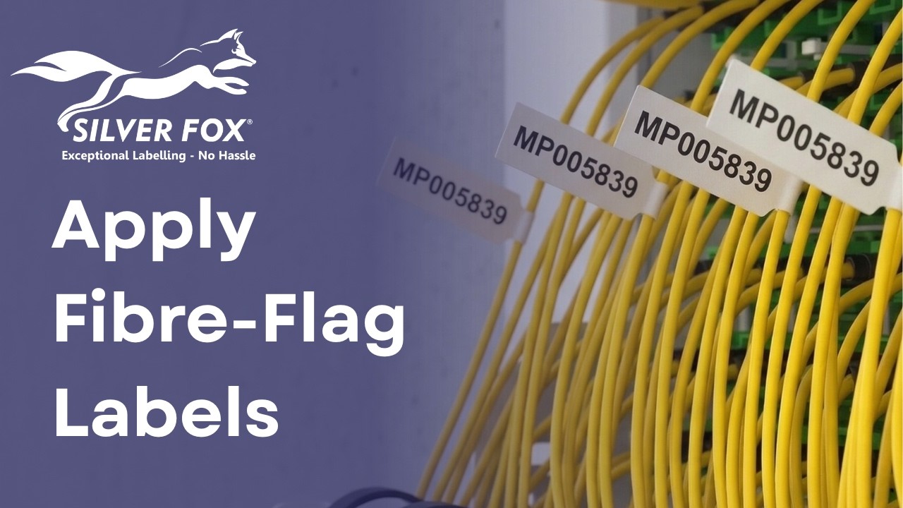 Applying Prolab&reg; Optical Flag Label