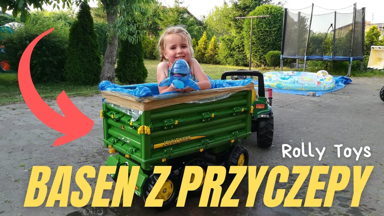 Basen z przyczepy Rolly Toys