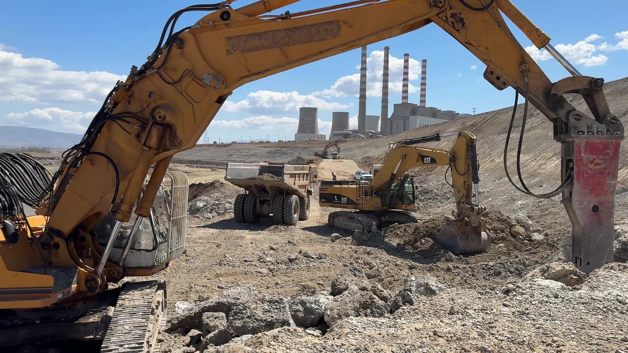 Liebherr 954 Excavator Working With Promove XP5000 Hydraulic Hammer - Sotiriadis/Labrianidis - 4K