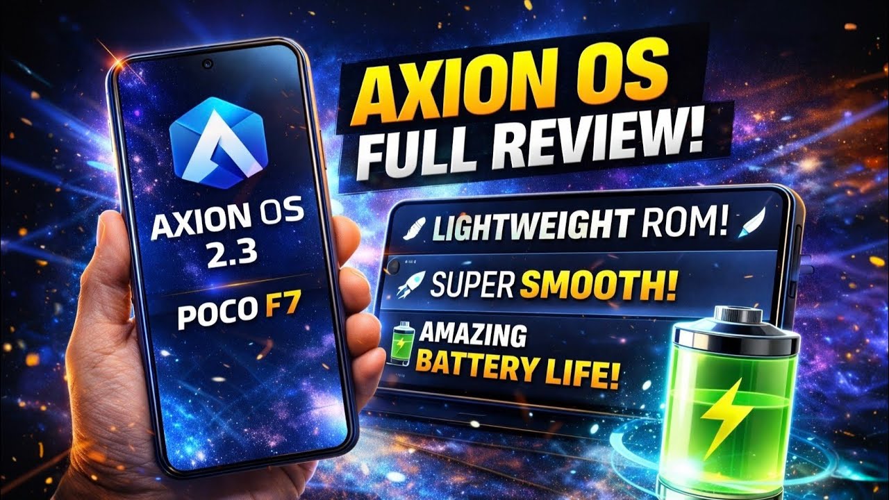 Axion os 2.3 poco f7 