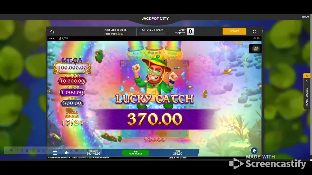 Is buying the bonus worth it? Fishin Triple Pots of Gold Free Spins.