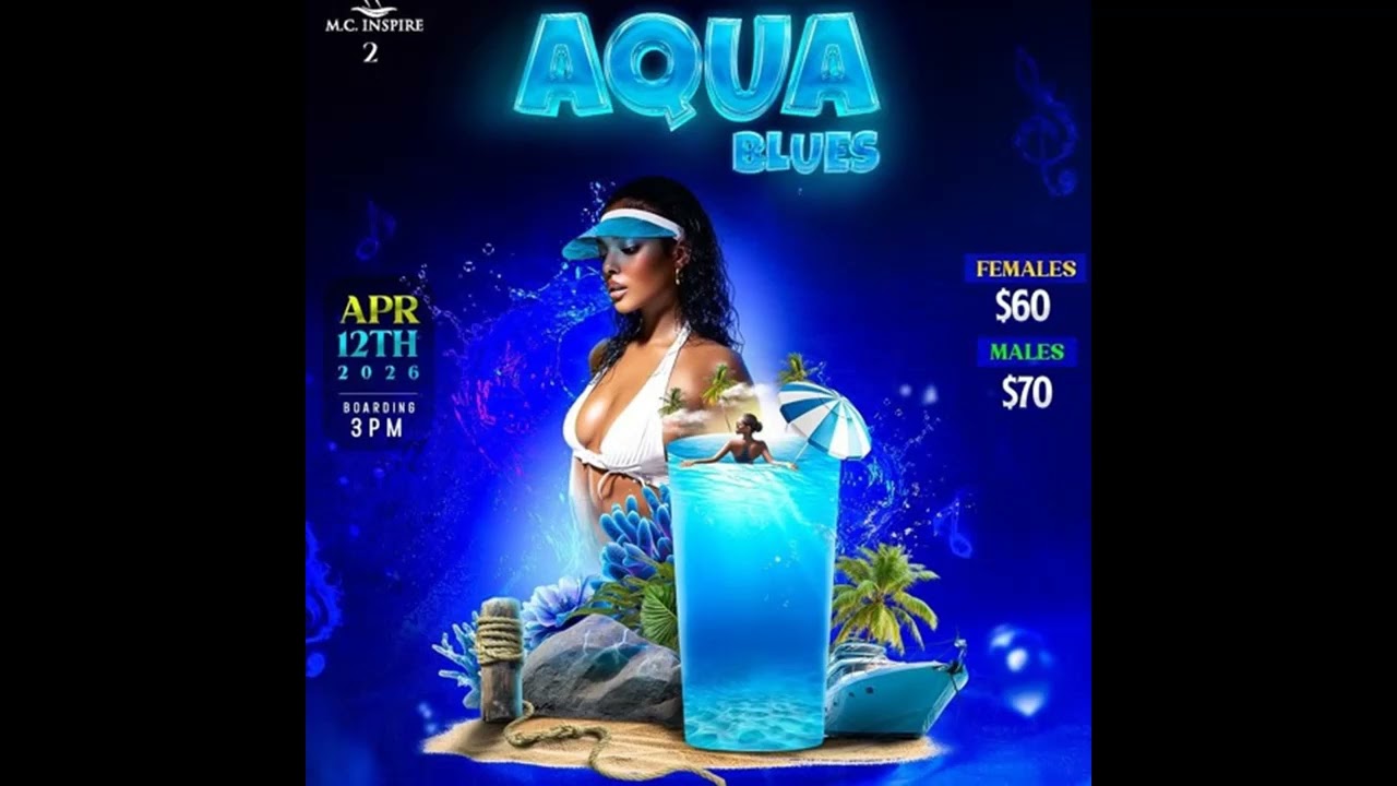 FULL KLIPP ENT' - AQUA BLUES THE CRUISE PROMO (APRIL 12TH 2026)