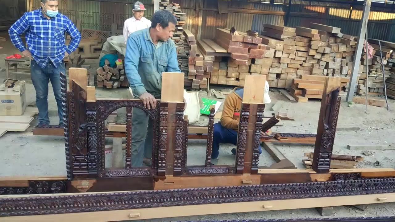 Mastering the Traditional Art of Wood Carving in Nepal