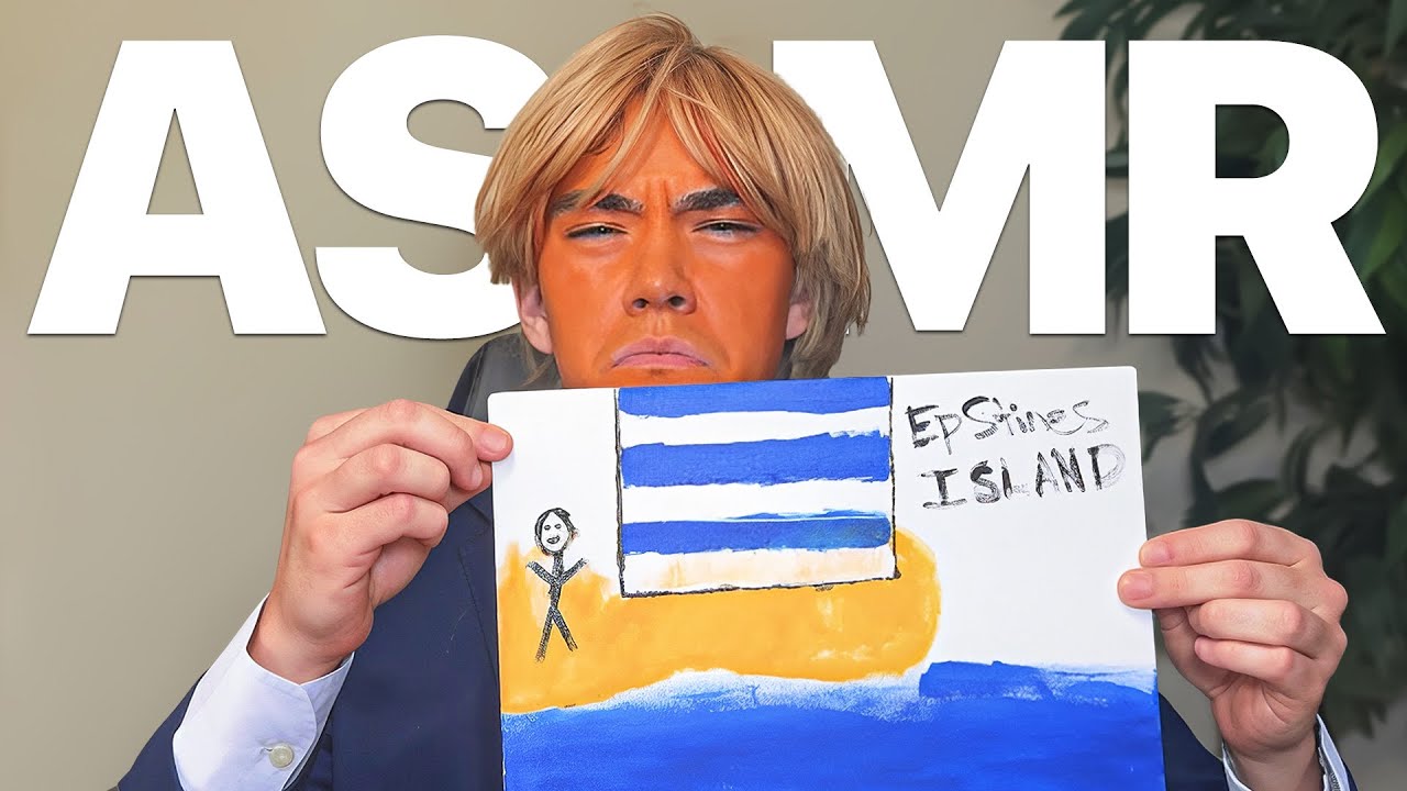 ТРАМП РИСУЕТ ТЕБЯ АСМР
