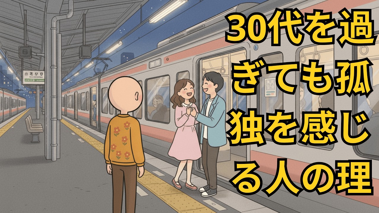 「30代を過ぎても孤独を感じる人」に共通する心理的特徴とは