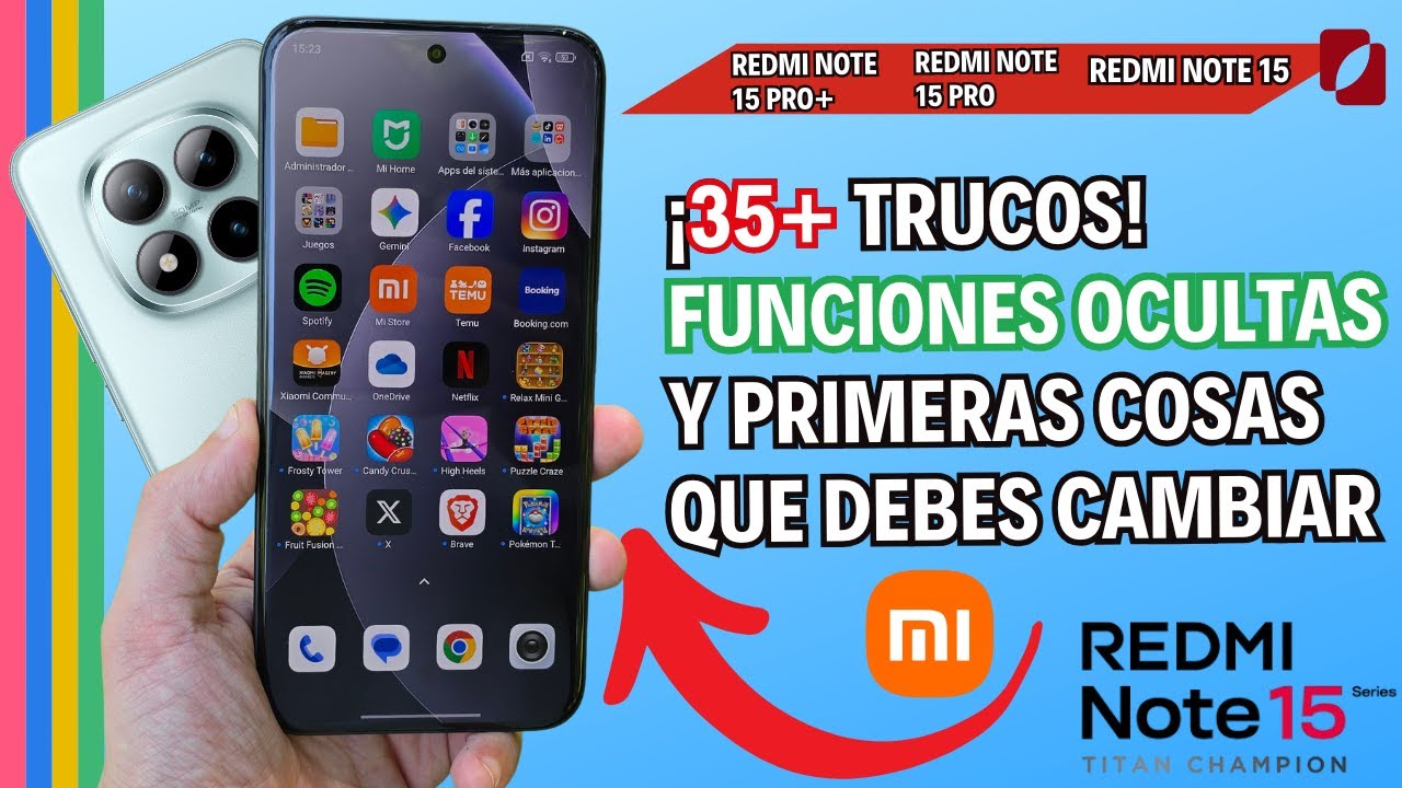 🔁CAMBIA DE INMEDIATO ESTOS AJUSTES si compraste un Redmi Note 15, 15 Pro o 15 Pro+✨Trucos y SECRETOS