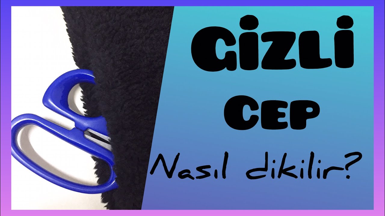 GİZLİ CEP NASIL DİKİLİR ? #cepdikimi #gizlicepnasıldikilir #pratikcep