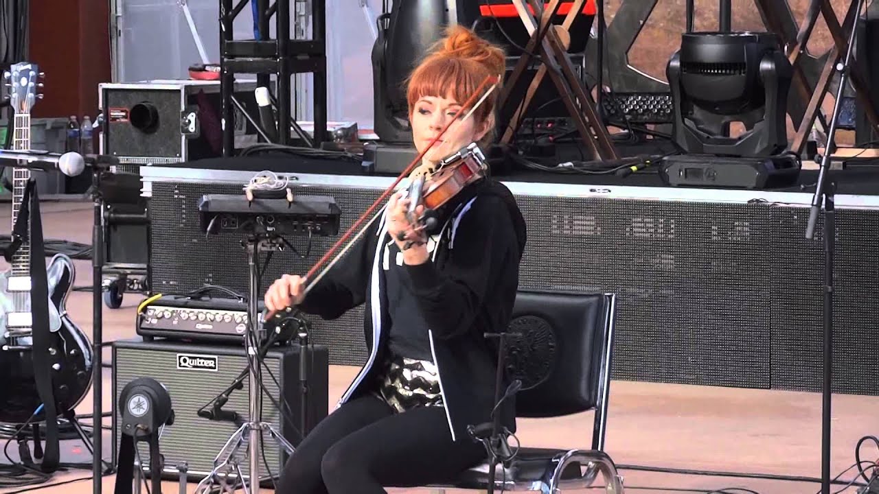 Lindsey Stirling Mirror Haus Sound Check 5/28/15 @ Red Rocks