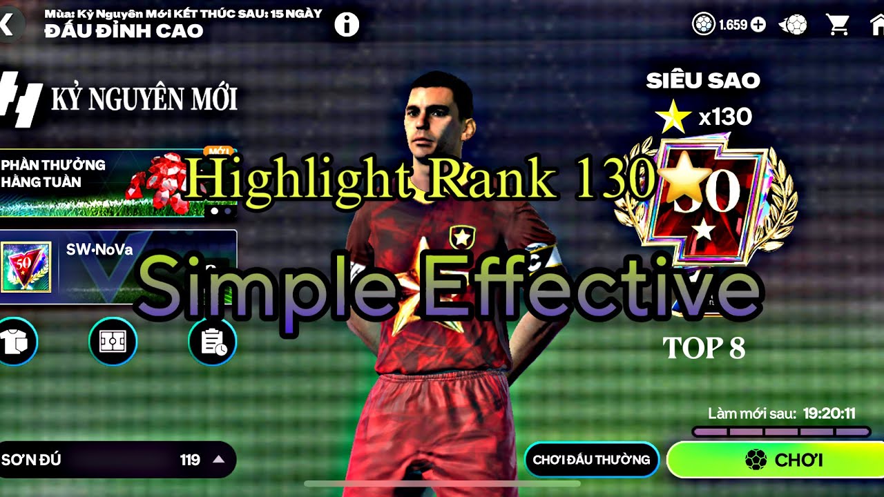 HIGHLIGHT FC MOBILE: Rank 130 ⭐️