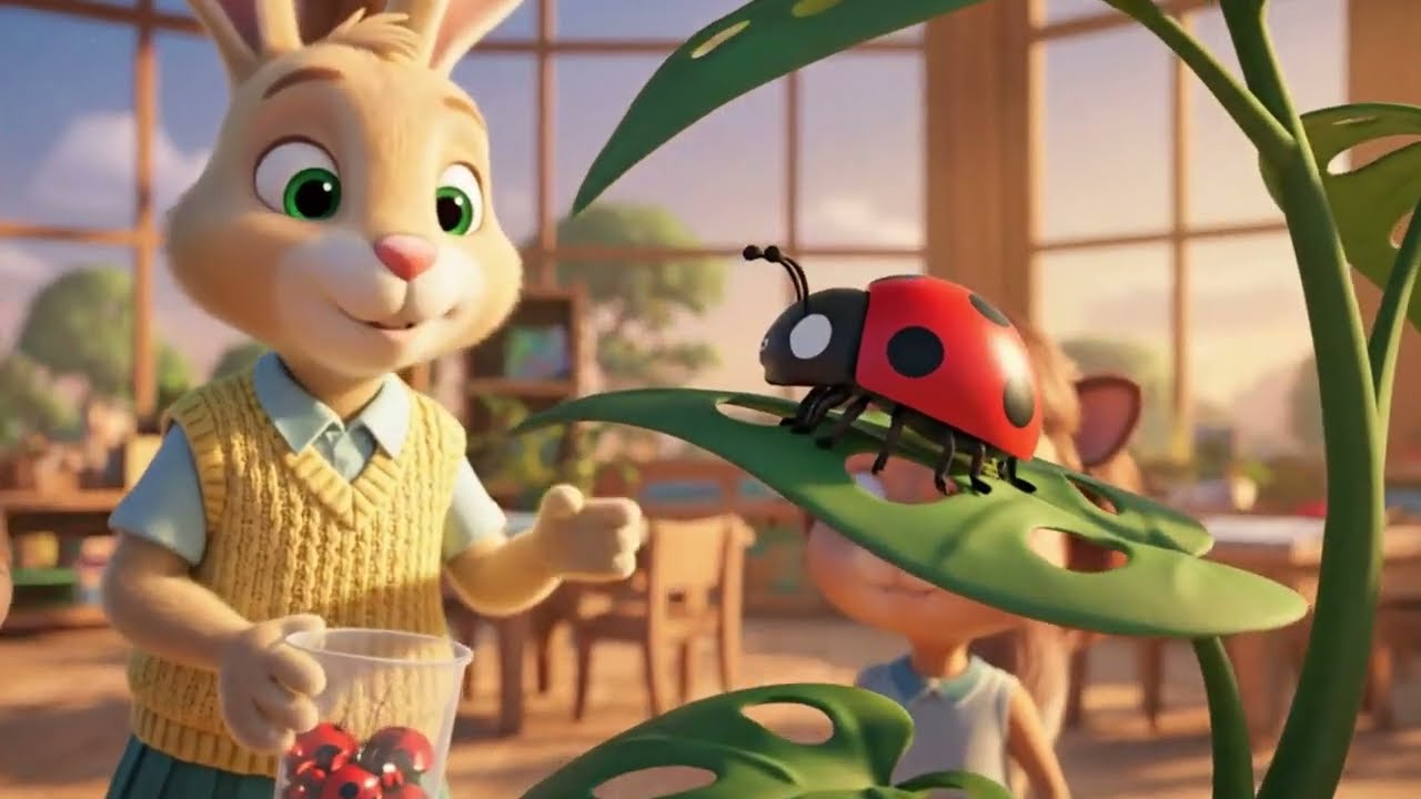 Part 12 – Teacher Bunny and Kids Explore the Topic “Harmful Insects”