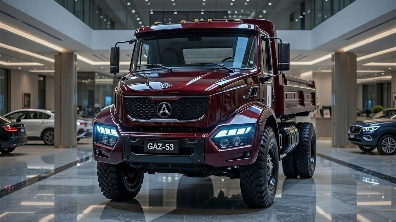 🚨😲 НОВЫЙ GAZ-53 2026! Гибрид, Дизайн и Цена, Которая Сломает Вам Мозг! 