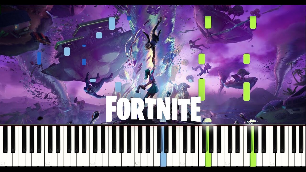 Fortnite - Fracture Event - Piano Cover (Synthesia)