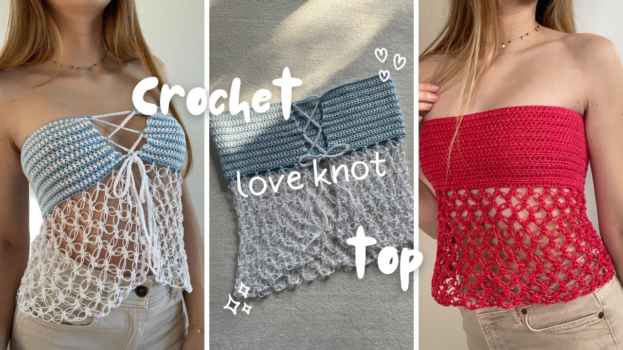 Tuto top été en crochet 🤍