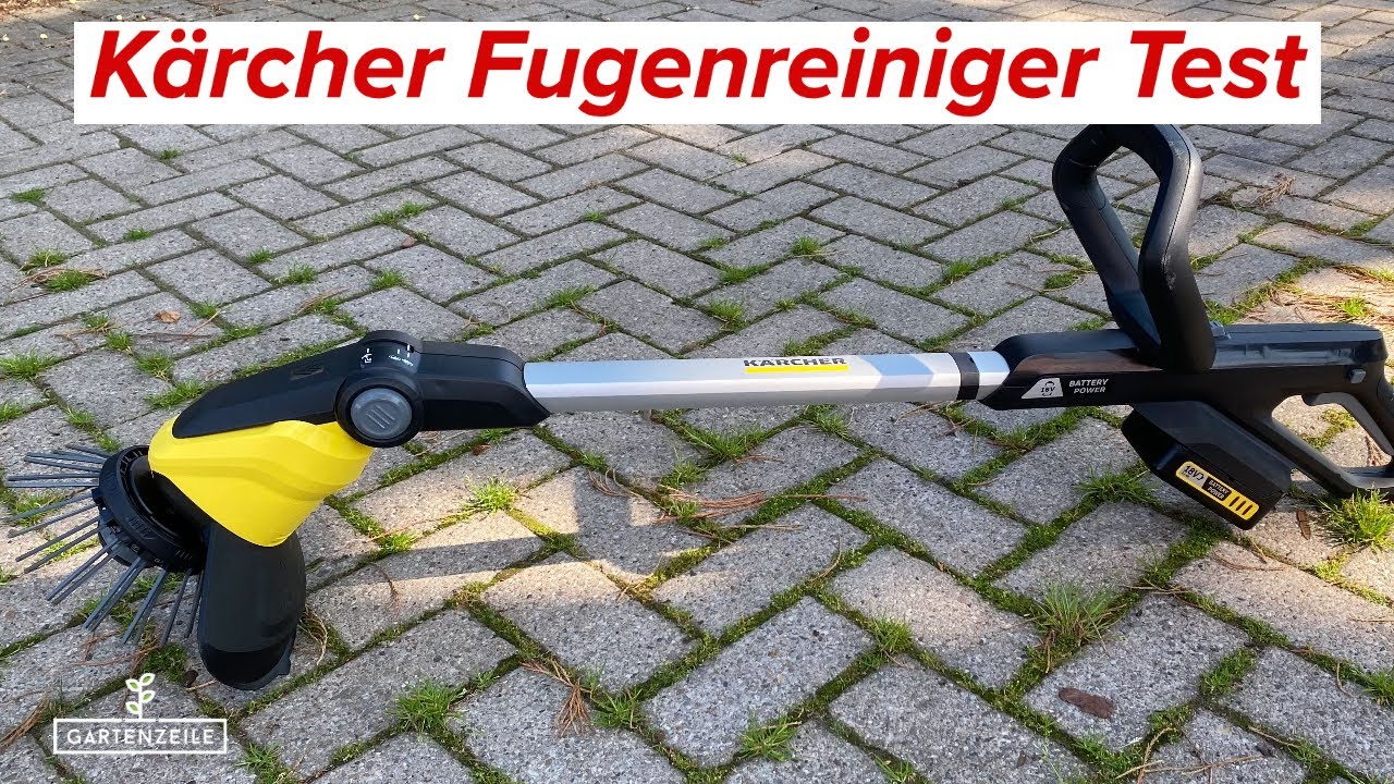 K&auml;rcher Akku-Fugenreiniger WER 18-55 im Test!